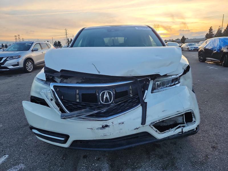 Aukcja sprzedaży 2016 Acura Mdx Techno, vin: 5FRYD4H49GB033174, numer aukcji: 99499945