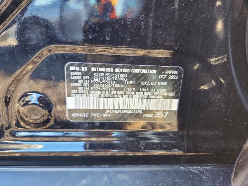 Продаж на аукціоні авто 2024 Mitsubishi Outlander Sport, vin: JA4ARUAU9RU003496, номер лоту: 72536585