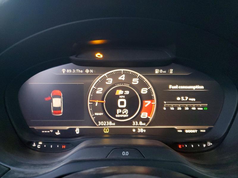Продаж на аукціоні авто 2017 Audi S3, vin: WAUB1GFF6H1033789, номер лоту: 75000875