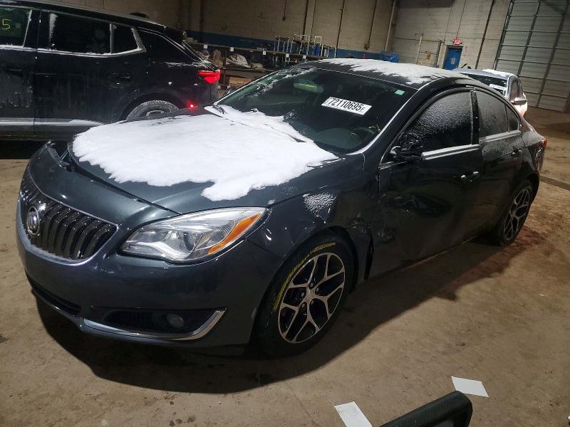 72110695 :رقم المزاد ، 2G4GL5EX8H9148709 vin ، 2017 Buick Regal مزاد بيع