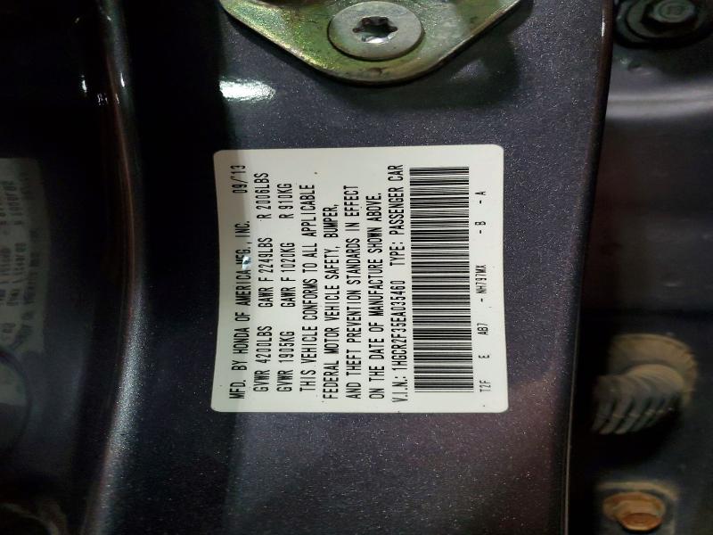 Aukcja sprzedaży 2014 Honda Accord, vin: 1HGCR2F35EA035460, numer aukcji: 73056915