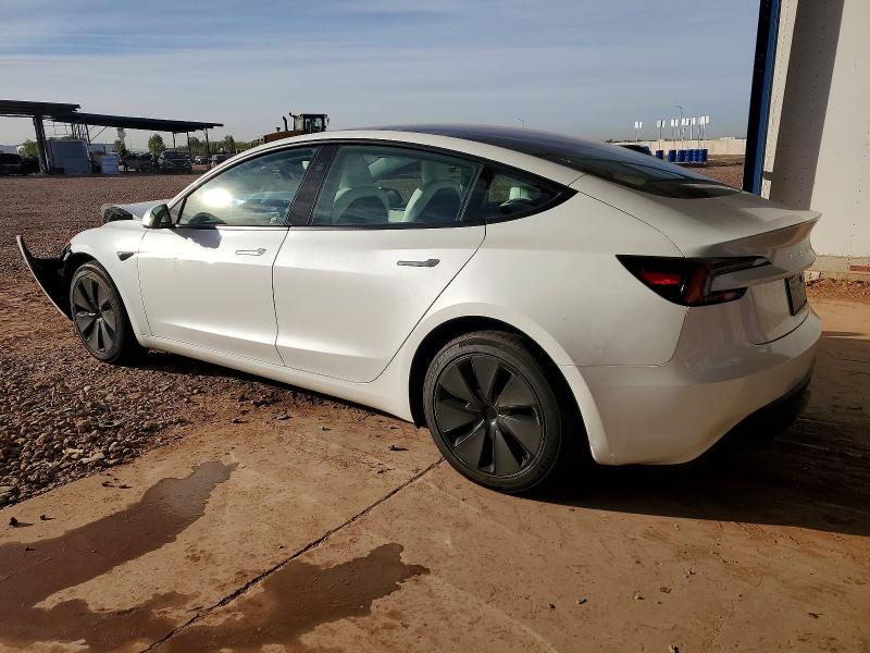 2024 Tesla Model 3 მანქანა იყიდება აუქციონზე, vin: 5YJ3E1EA7RF833752, აუქციონის ნომერი: 73626595