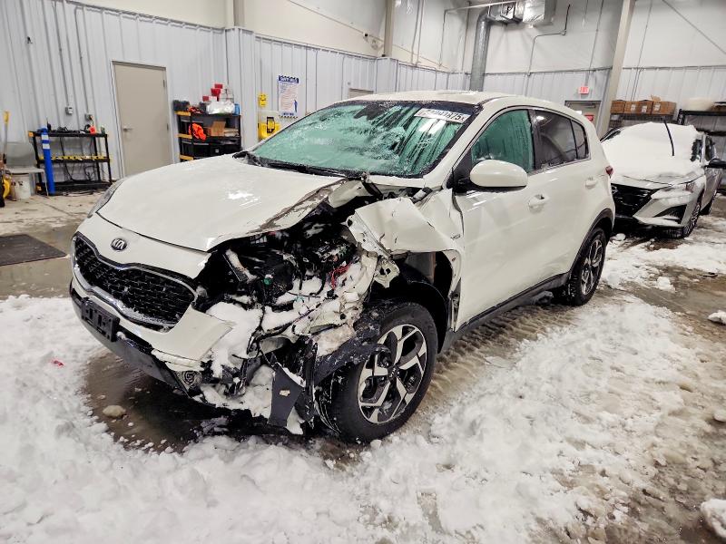 2022 Kia Sportage მანქანა იყიდება აუქციონზე, vin: KNDPMCAC7N7000847, აუქციონის ნომერი: 74291875