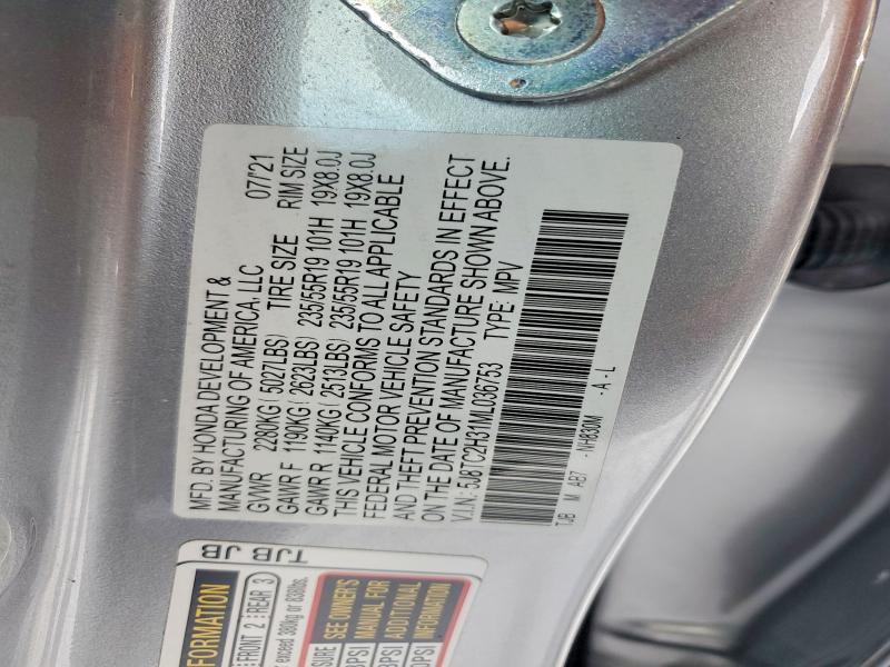 Aukcja sprzedaży 2021 Acura Rdx, vin: 5J8TC2H31ML036753, numer aukcji: 73805095
