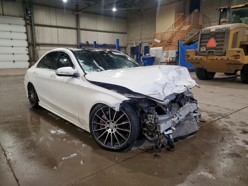 2015 Mercedes-benz C მანქანა იყიდება აუქციონზე, vin: 55SWF6GBXFU072402, აუქციონის ნომერი: 97513765