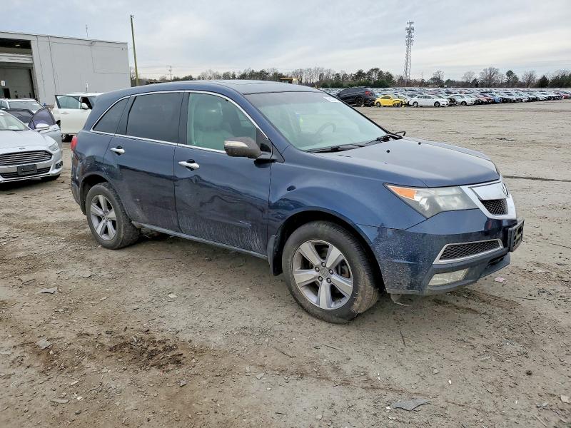 2012 Acura Mdx მანქანა იყიდება აუქციონზე, vin: 2HNYD2H33CH542883, აუქციონის ნომერი: 72922425