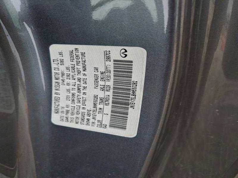 98667225 :رقم المزاد ، JN1EV7EL8HM550282 vin ، 2017 Infiniti Q60 Premiu مزاد بيع