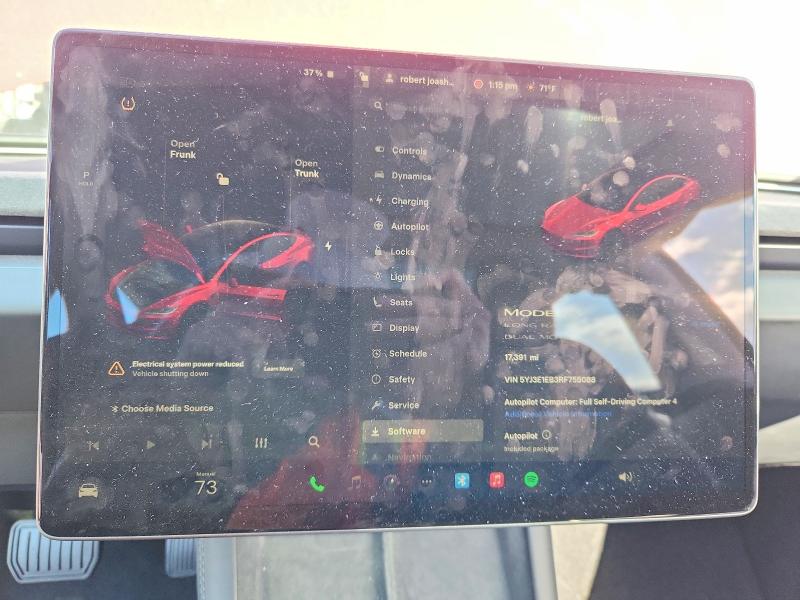 74457185 :رقم المزاد ، 5YJ3E1EB3RF755088 vin ، 2024 Tesla Model 3 مزاد بيع