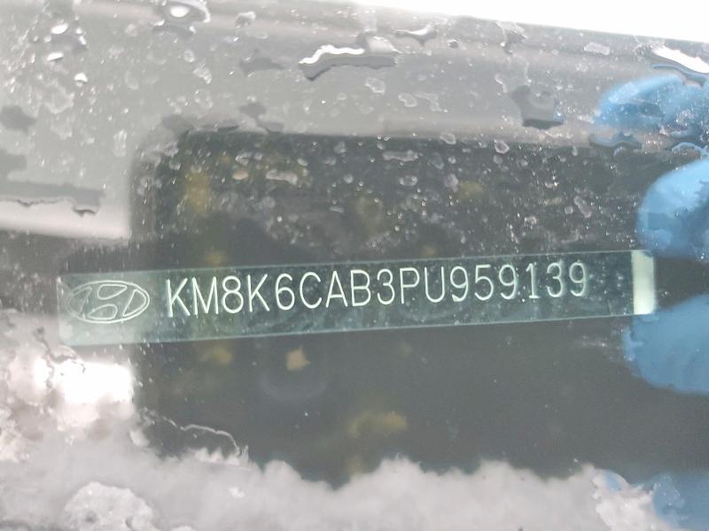 98909535 :رقم المزاد ، KM8K6CAB3PU959139 vin ، 2023 Hyundai Kona مزاد بيع