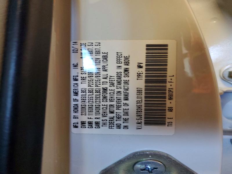 Aukcja sprzedaży 2014 Acura Rdx, vin: 5J8TB3H57EL015997, numer aukcji: 75081845