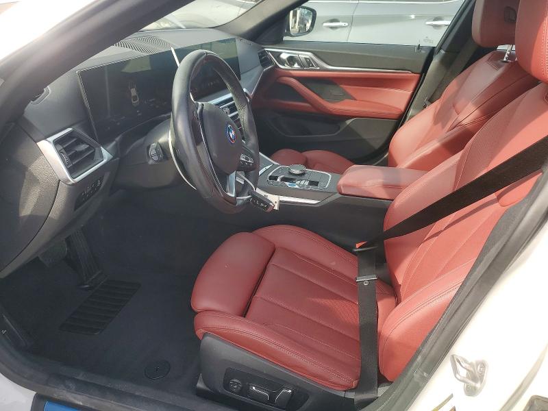 Продажа на аукционе авто 2024 Bmw I4, vin: WBY43AW00RFS86138, номер лота: 74878215
