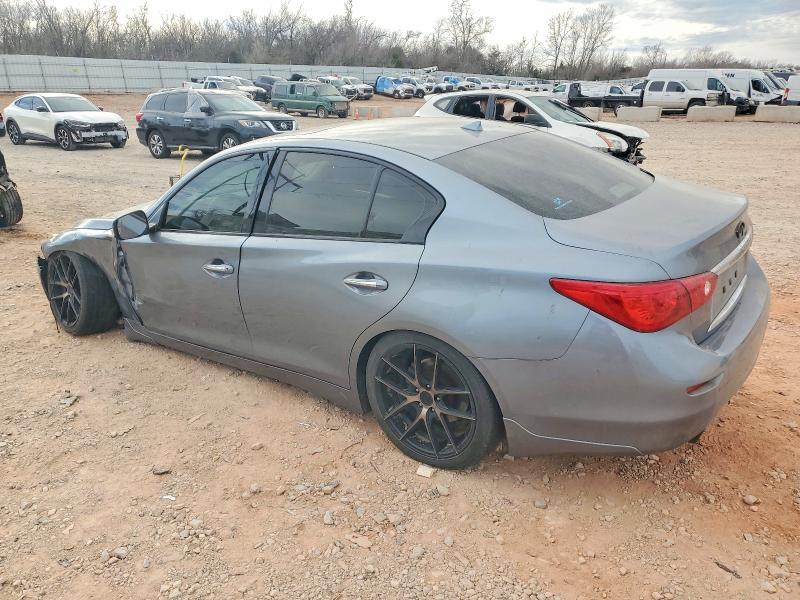 99470455 :رقم المزاد ، JN1BV7APXFM331090 vin ، 2015 Infiniti Q50 مزاد بيع