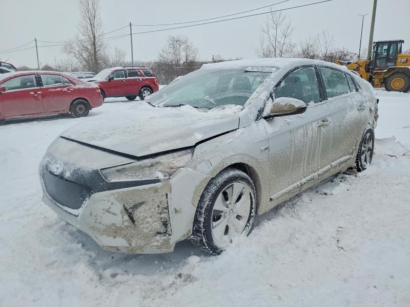 2019 Hyundai Ioniq Pref მანქანა იყიდება აუქციონზე, vin: KMHC85LH3KU043128, აუქციონის ნომერი: 74743615