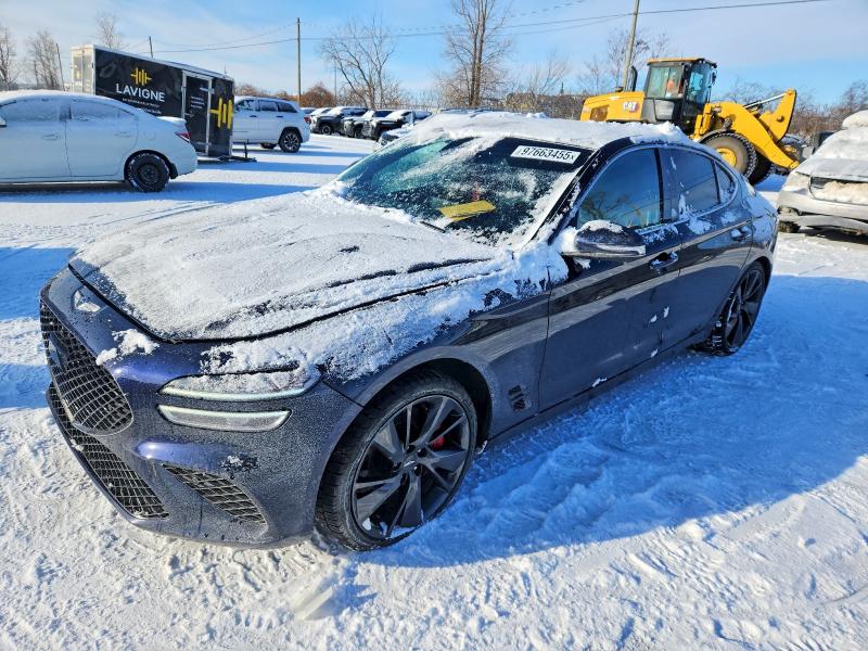 Aukcja sprzedaży 2022 Genesis G70, vin: KMTG54TEXNU084330, numer aukcji: 97663455