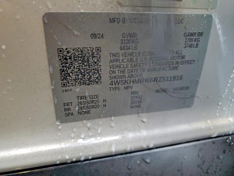 Aukcja sprzedaży 2024 Acura Zdx, vin: 4W5KHMRK6RZ511916, numer aukcji: 98362125