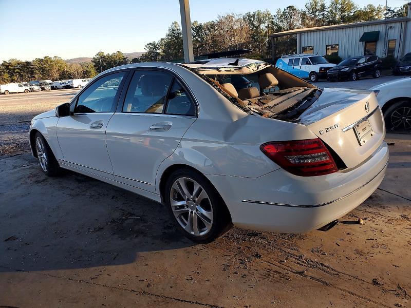 2013 Mercedes-benz C მანქანა იყიდება აუქციონზე, vin: WDDGF4HB2DA780034, აუქციონის ნომერი: 73105425