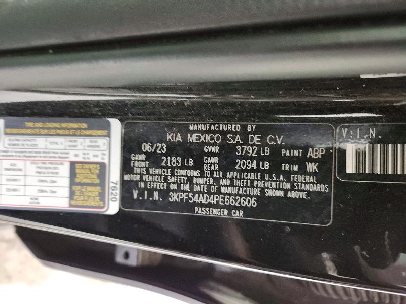 Aukcja sprzedaży 2023 Kia Forte, vin: 3KPF54AD4PE662606, numer aukcji: 73151135