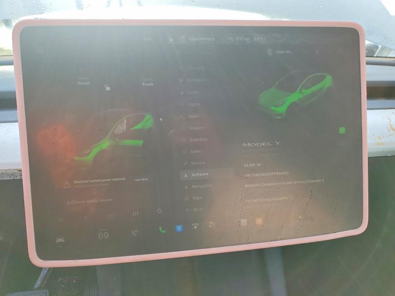 2023 Tesla Model Y მანქანა იყიდება აუქციონზე, vin: 7SAYGDEE0PF844550, აუქციონის ნომერი: 75658115