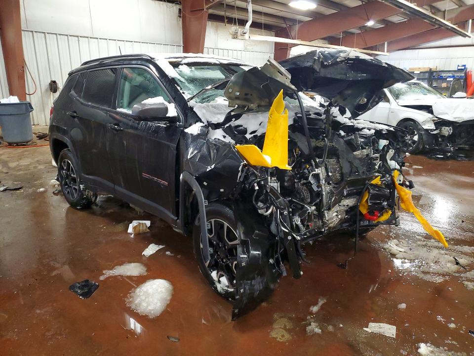 2018 Jeep Compass მანქანა იყიდება აუქციონზე, vin: 3C4NJDDB3JT501720, აუქციონის ნომერი: 75053125