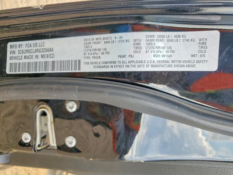 Продажа на аукционе авто 2024 Ram 2500 Trade, vin: 3C6UR5CL4RG326684, номер лота: 98267265