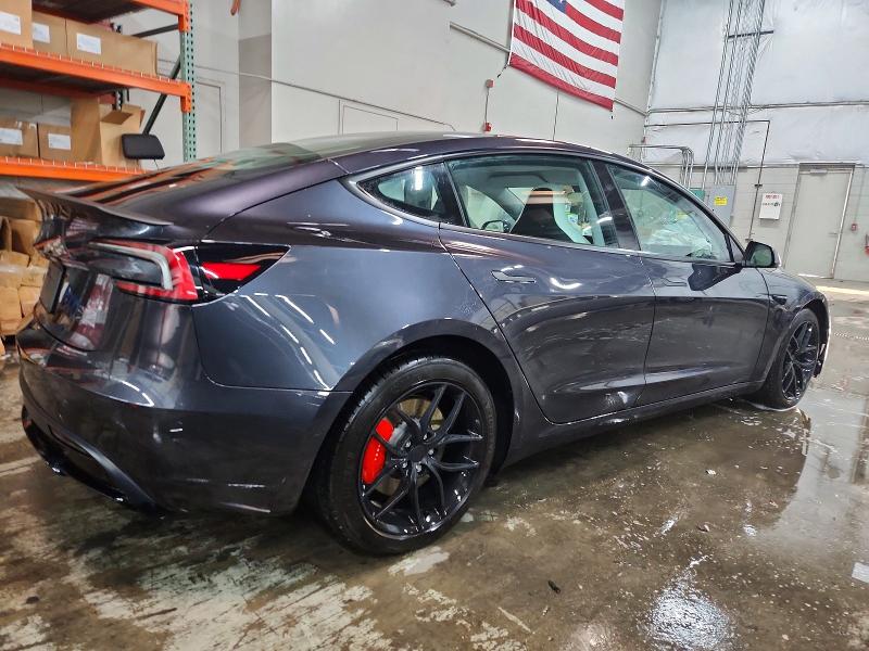 2024 Tesla Model 3 მანქანა იყიდება აუქციონზე, vin: 5YJ3E1ET6RF824459, აუქციონის ნომერი: 74694255