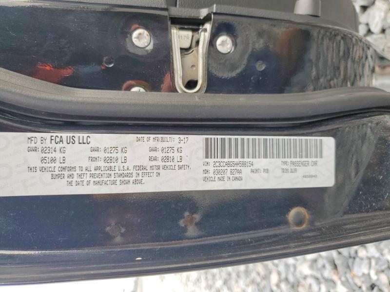 99499315 :رقم المزاد ، 2C3CCABG5HH588154 vin ، 2017 Chrysler 300 مزاد بيع