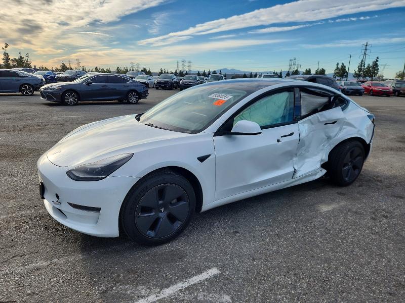 99560255 :رقم المزاد ، 5YJ3E1EA4MF873960 vin ، 2021 Tesla Model 3 مزاد بيع