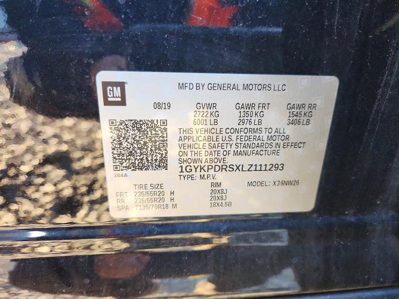 Продаж на аукціоні авто 2020 Cadillac Xt6, vin: 1GYKPDRSXLZ111293, номер лоту: 99386635