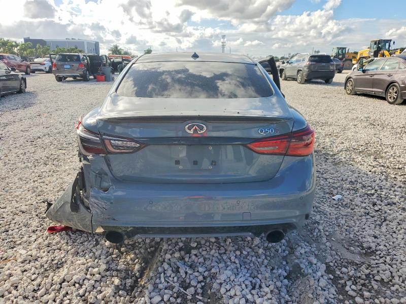 2022 Infiniti Q50 მანქანა იყიდება აუქციონზე, vin: JN1FV7DP5NM370052, აუქციონის ნომერი: 98767895