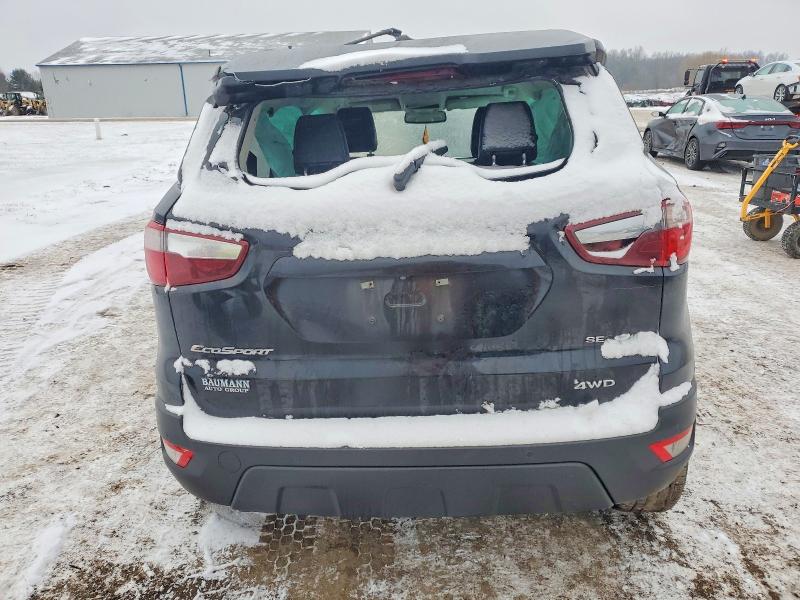 2020 Ford Ecosport მანქანა იყიდება აუქციონზე, vin: MAJ6S3JL7LC348952, აუქციონის ნომერი: 99314225