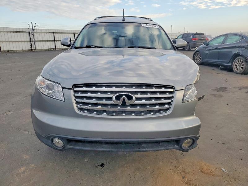 74105935 :رقم المزاد ، JNRAS08U05X109773 vin ، 2005 Infiniti Fx35 مزاد بيع