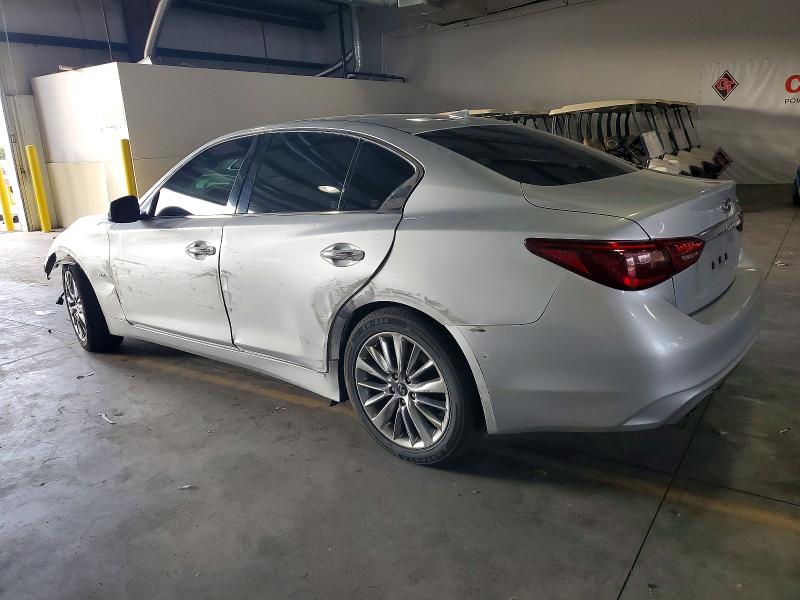 98891105 :رقم المزاد ، JN1EV7AP8JM357595 vin ، 2018 Infiniti Q50 Luxe مزاد بيع