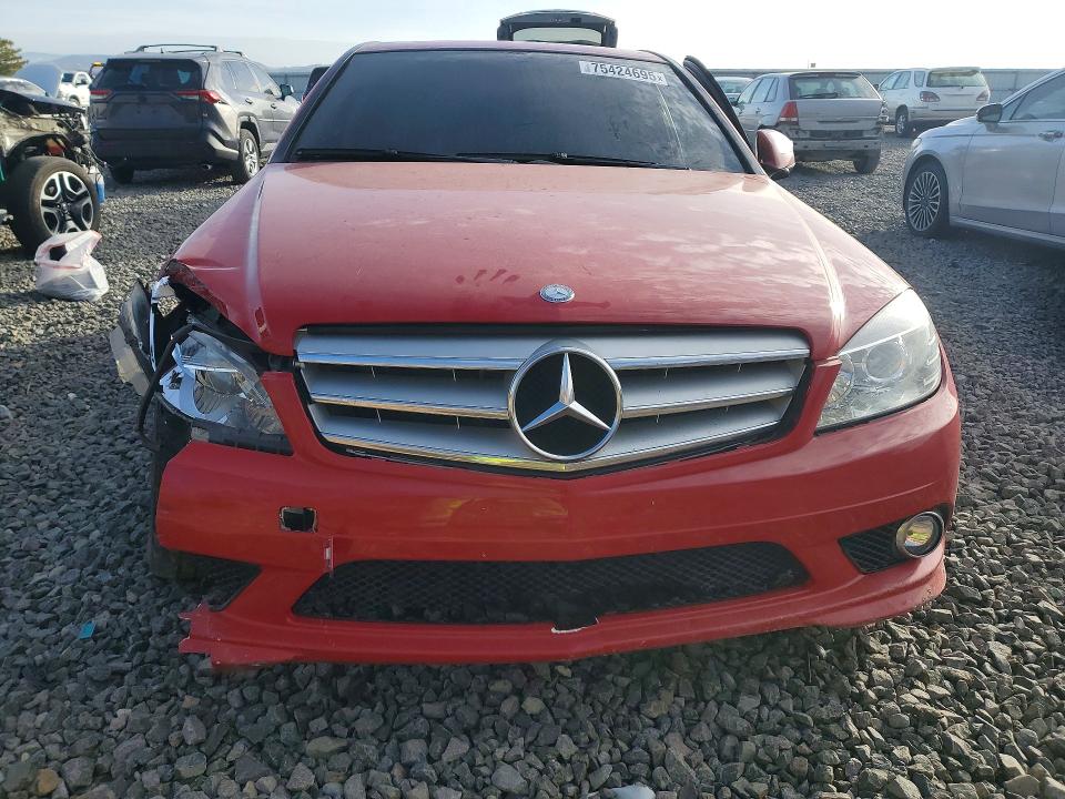 Продажа на аукционе авто 2009 Mercedes-benz C, vin: WDDGF54X69R069159, номер лота: 75424695