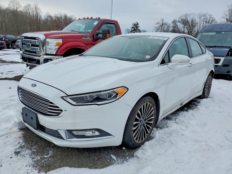 2017 Ford Fusion Tit მანქანა იყიდება აუქციონზე, vin: 3FA6P0K91HR124071, აუქციონის ნომერი: 99175015