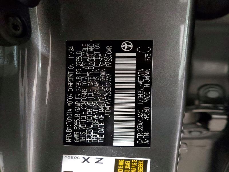 Продаж на аукціоні авто 2025 Toyota Crown Plat, vin: JTDAFAAF7S3012739, номер лоту: 73035605