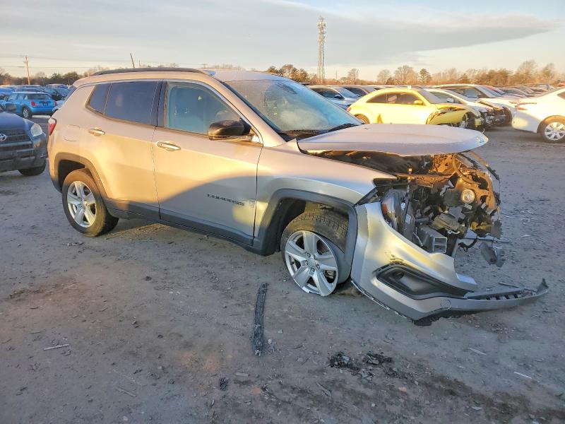 73118745 :رقم المزاد ، 3C4NJDBB5NT121187 vin ، 2022 Jeep Compass مزاد بيع