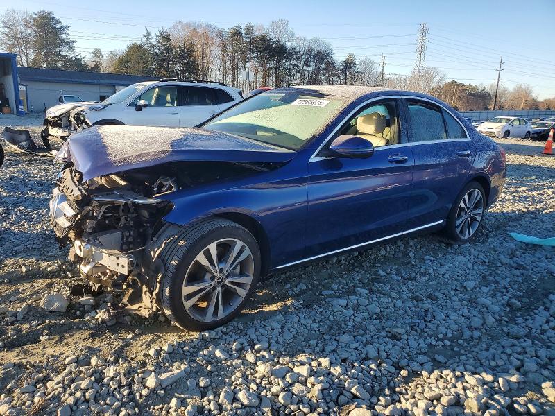 72585075 :رقم المزاد ، W1KWF8EB4MR615465 vin ، 2021 Mercedes-benz C 300 4mat مزاد بيع