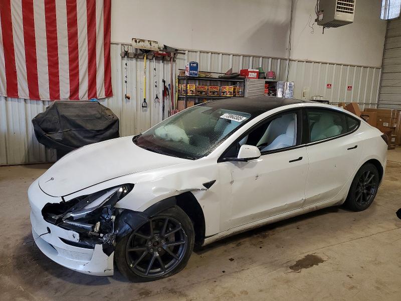 73860305 :رقم المزاد ، 5YJ3E1EBXNF265368 vin ، 2022 Tesla Model 3 مزاد بيع