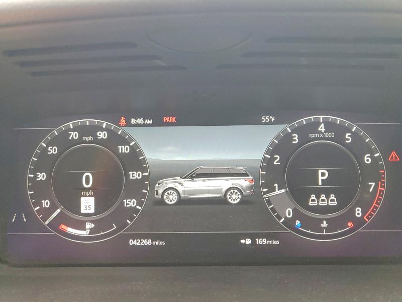 2019 Land Rover Range Rover Sport მანქანა იყიდება აუქციონზე, vin: SALWR2RV6KA421141, აუქციონის ნომერი: 99259535