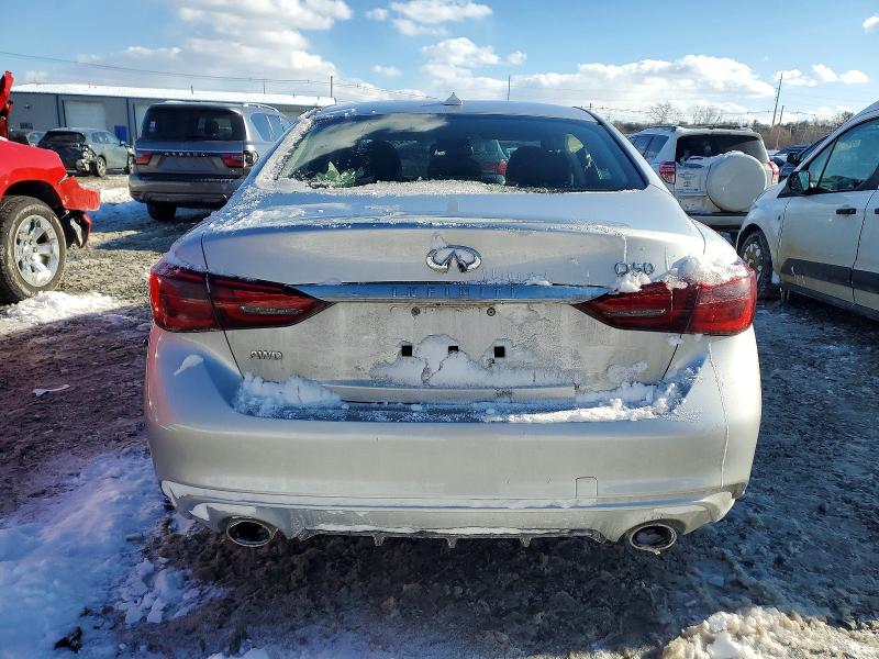 74791495 :رقم المزاد ، JN1EV7AR4KM593633 vin ، 2019 Infiniti Q50 مزاد بيع