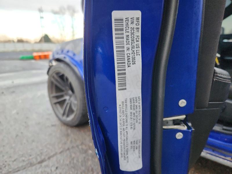 Продажа на аукционе авто 2020 Dodge Charger, vin: 2C3CDXGJ9LH213526, номер лота: 98889595