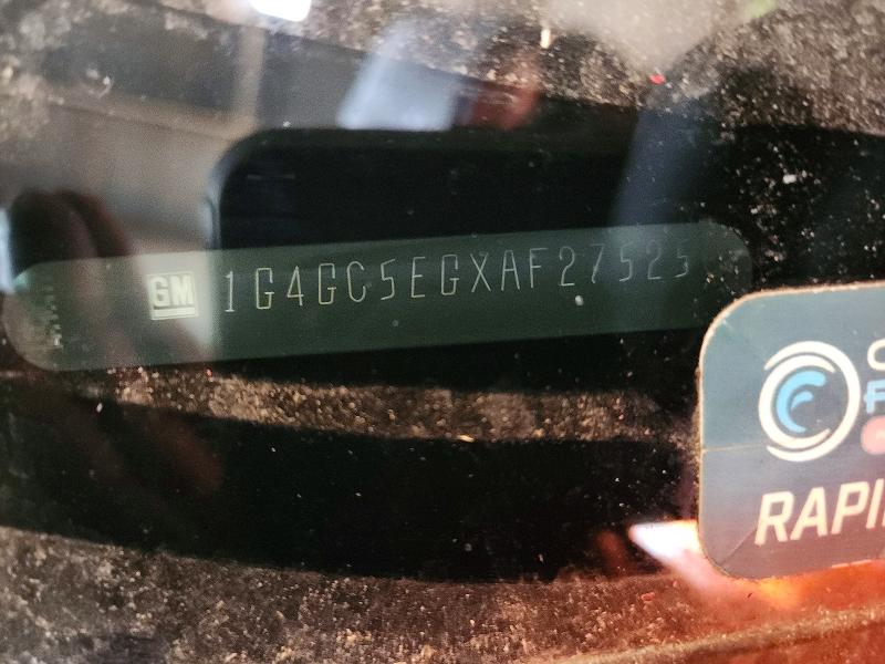 Aukcja sprzedaży 2010 Buick Lacrosse, vin: 1G4GC5EGXAF275250, numer aukcji: 75558055