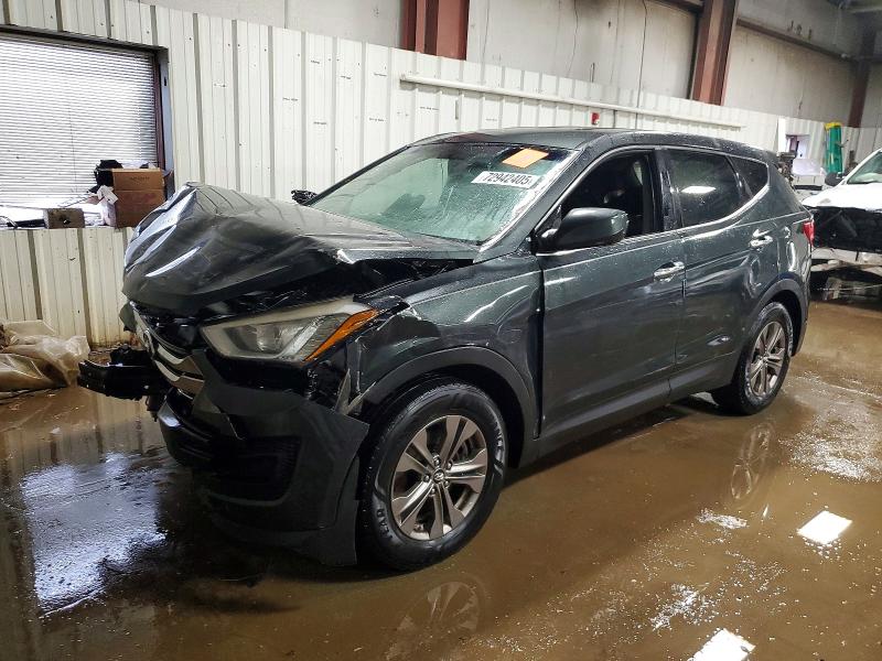 72942405 :رقم المزاد ، 5XYZTDLB4DG044067 vin ، 2013 Hyundai Santa Fe Sport مزاد بيع