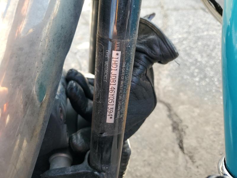 2006 Harley-davidson Flstni მანქანა იყიდება აუქციონზე, vin: 1HD1JDB146Y051394, აუქციონის ნომერი: 99307765