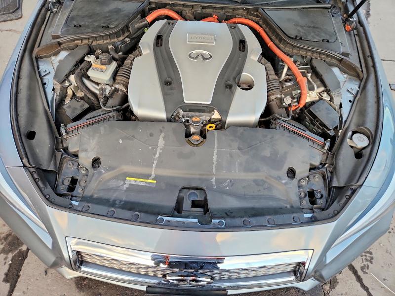 99544635 :رقم المزاد ، JN1AV7AR3EM702408 vin ، 2014 Infiniti Q50 Hybrid مزاد بيع