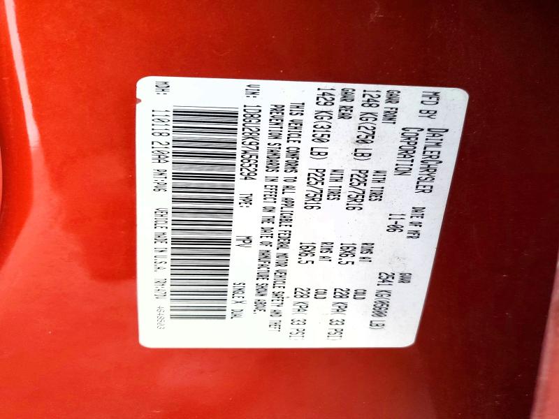 Aukcja sprzedaży 2007 Dodge Nitro, vin: 1D8GU28K97W565294, numer aukcji: 74121235