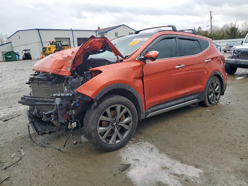 98747565 :رقم المزاد ، 5XYZW4LA3HG477335 vin ، 2017 Hyundai Santa Fe Sport مزاد بيع
