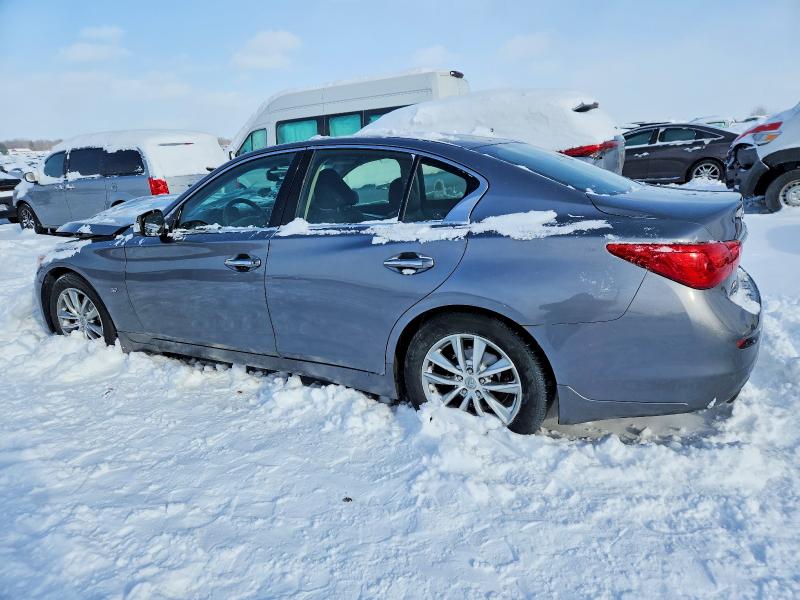 74303055 :رقم المزاد ، JN1BV7AR7EM696990 vin ، 2014 Infiniti Q50 Base مزاد بيع
