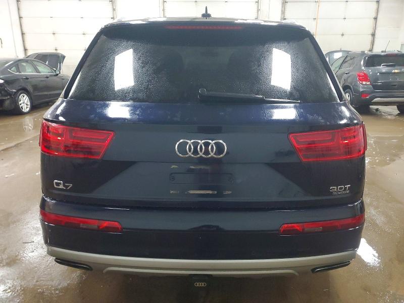 2018 Audi Q7 მანქანა იყიდება აუქციონზე, vin: WA1LAAF77JD002319, აუქციონის ნომერი: 98797895