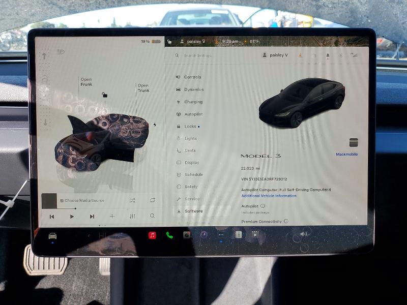 74706865 :رقم المزاد ، 5YJ3E1EA3RF729212 vin ، 2024 Tesla Model 3 مزاد بيع